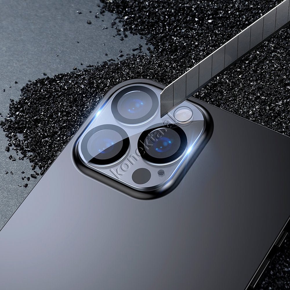 Baseus iPhone 13 Camera Glass Protector 0.3mm - Thumbnail 7