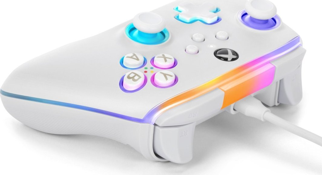 PowerA XS Pad Controller, Wired, White - Thumbnail 7