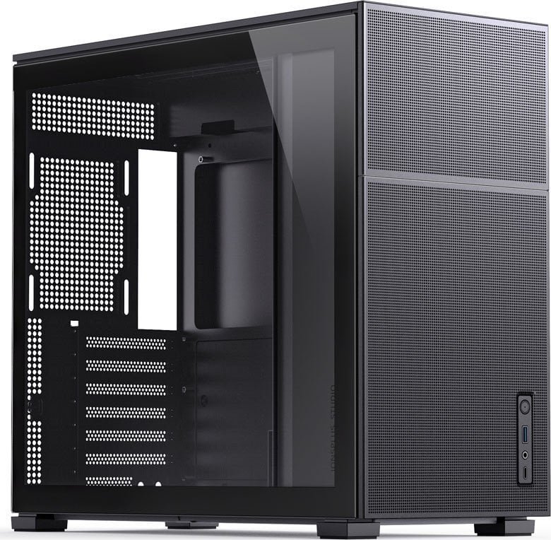 Jonsbo D41 Mesh Case, Black, Midi Tower - Image 1
