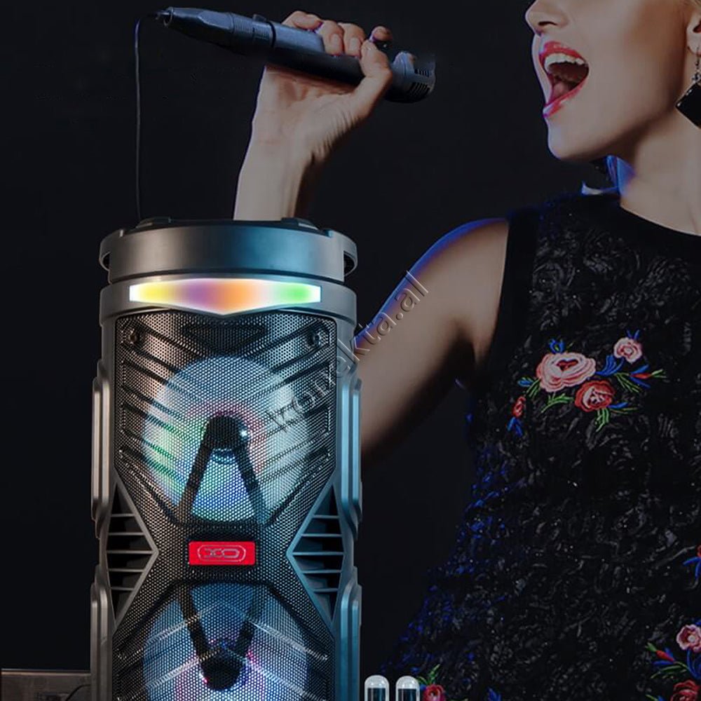 XO Boks Me Bluetooth Me Mikrofon Per Karaoke - Thumbnail 6