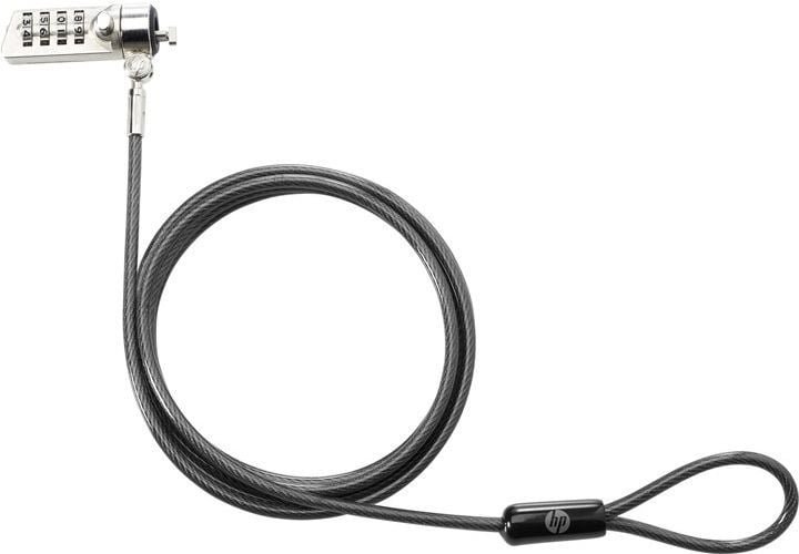 HP Essential Security Lock, 1.22m, Black - Image 1