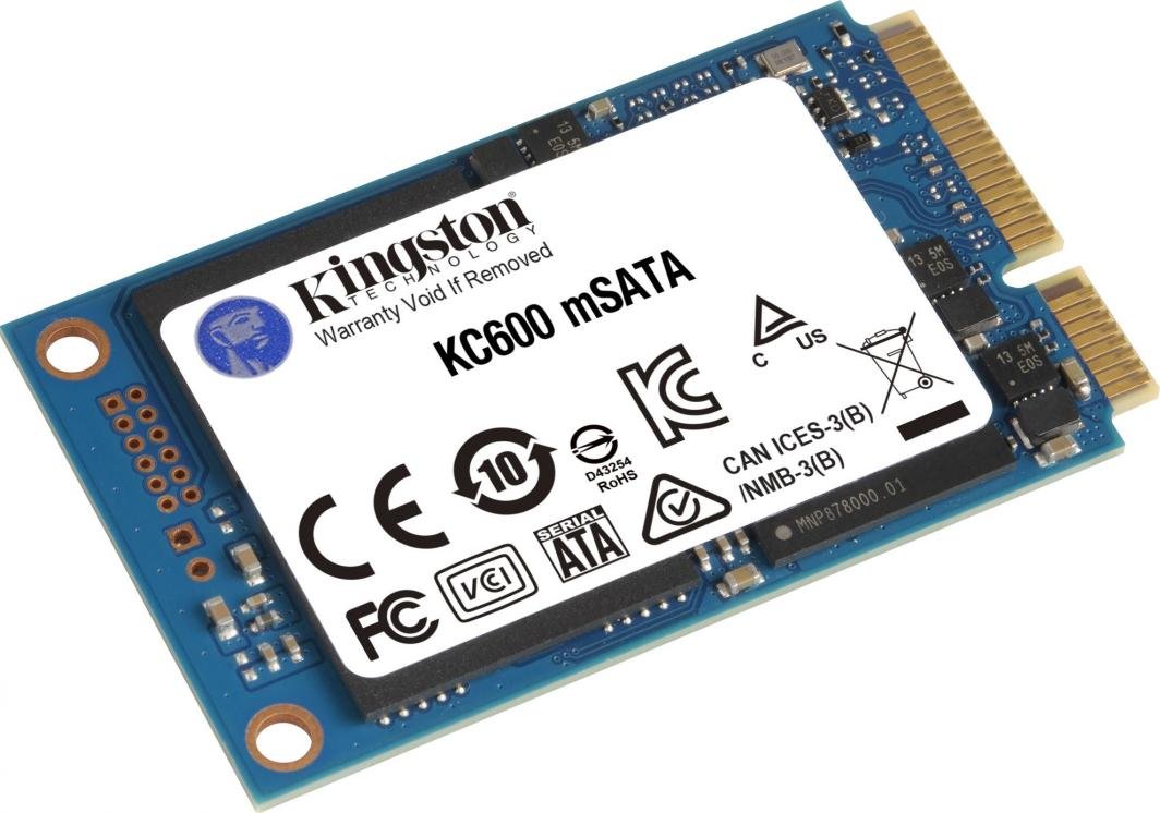 Kingston KC600 SSD, 1TB, mSATA SATA III - Thumbnail 2