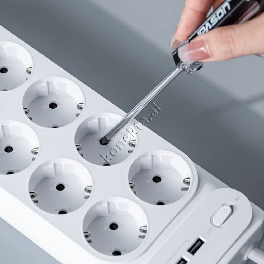 XO Multiprize 10 Vendeshe Me 3 Porta USB Power Strip - Thumbnail 9