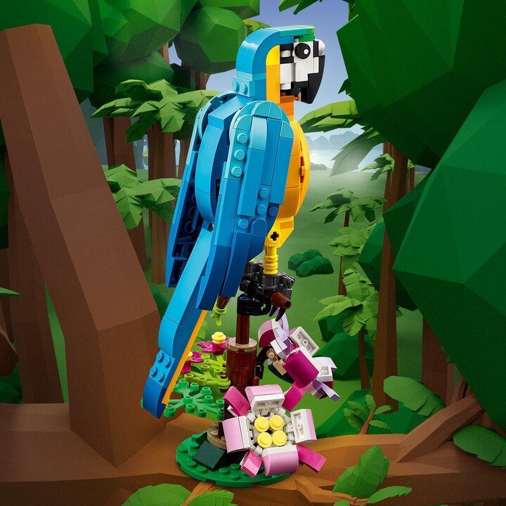 LEGO Creator 31136 Exotic parrot Set, 253 pieces - Thumbnail 3