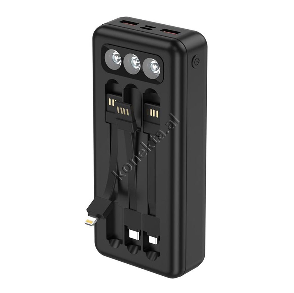 XO 20000mAh Battery, Black - Image 1