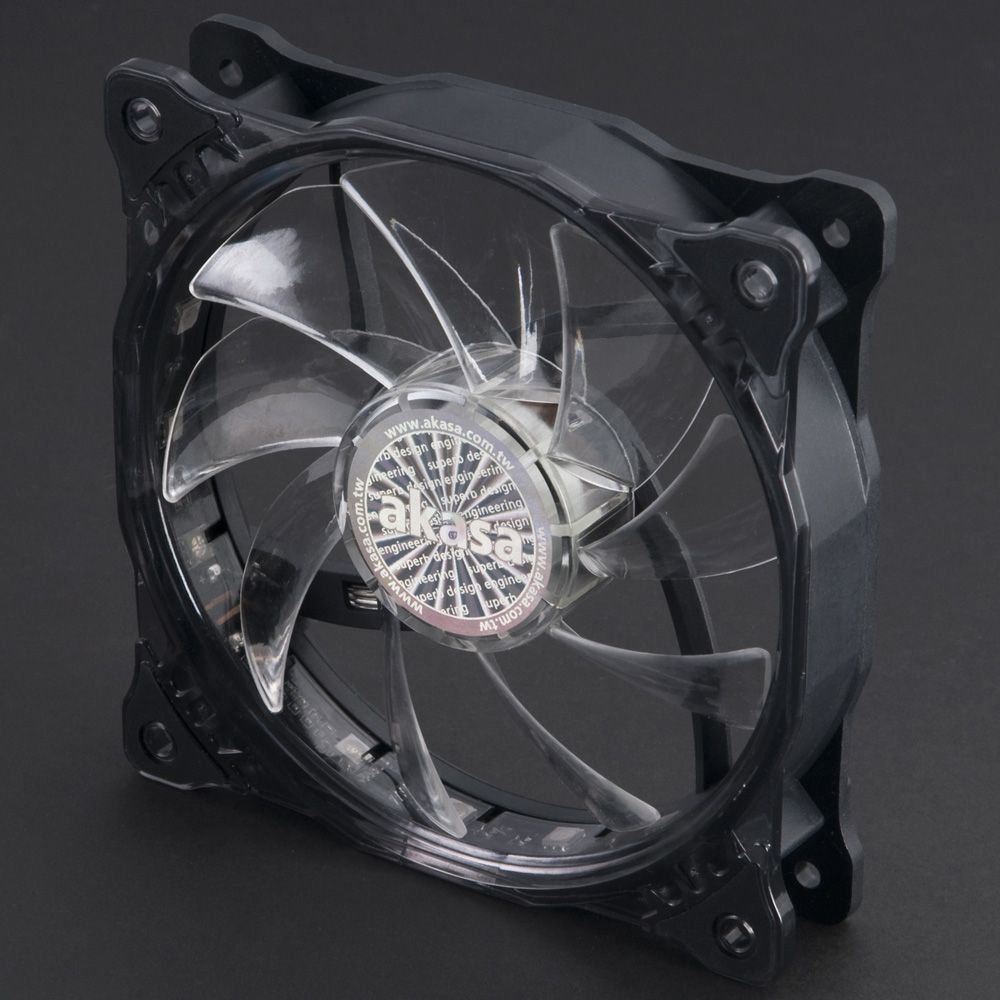 Akasa Vegas X7 Fan, LED RGB, 120 mm - Thumbnail 2