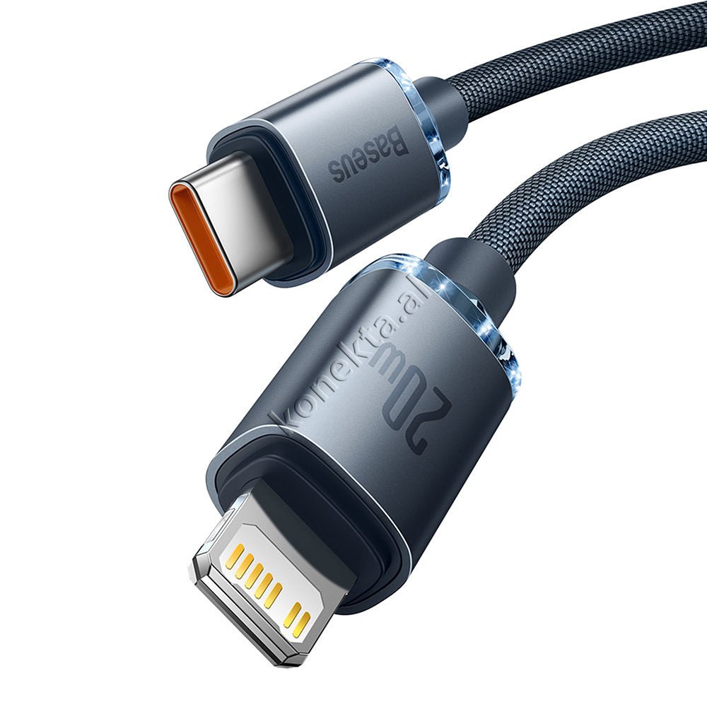 Baseus Type-C to Lightning Charging Cable, 20W, 1.2m - Thumbnail 4