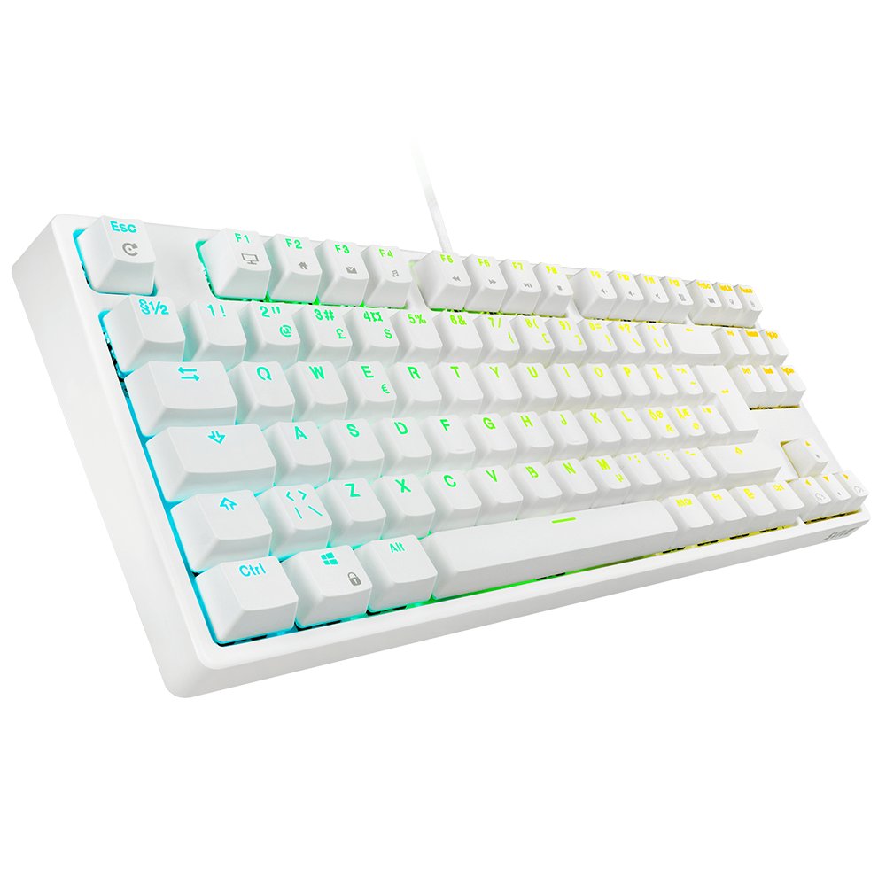SVIVE TRITON TKL Keyboard, White - Image 1