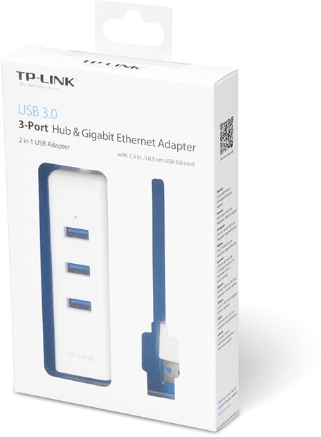 TP-LINK UE330 Adapter USB 3.0 to RJ-45 - Thumbnail 4