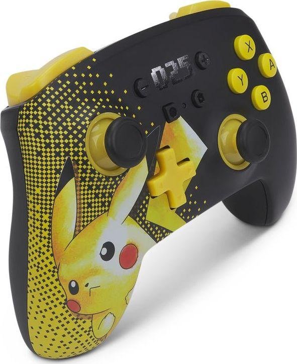 PowerA Pikachu 025 Controller, Wireless, Black - Thumbnail 6