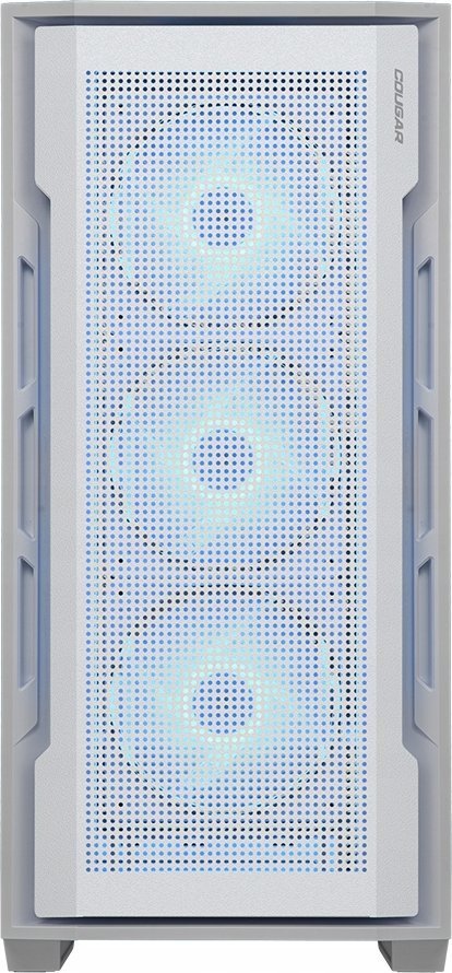 Cougar Uniface RGB Case, White, Midi Tower - Thumbnail 2