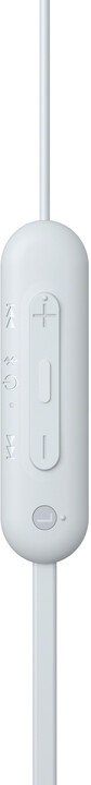 Sony WI-C100 Earbuds, White - Thumbnail 3