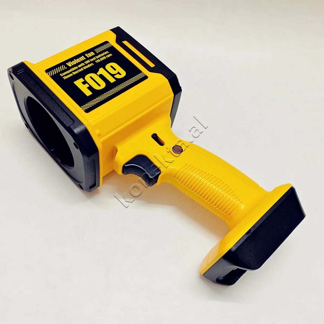 tjetertjeter Turbo Fan, Yellow / Black - Thumbnail 4