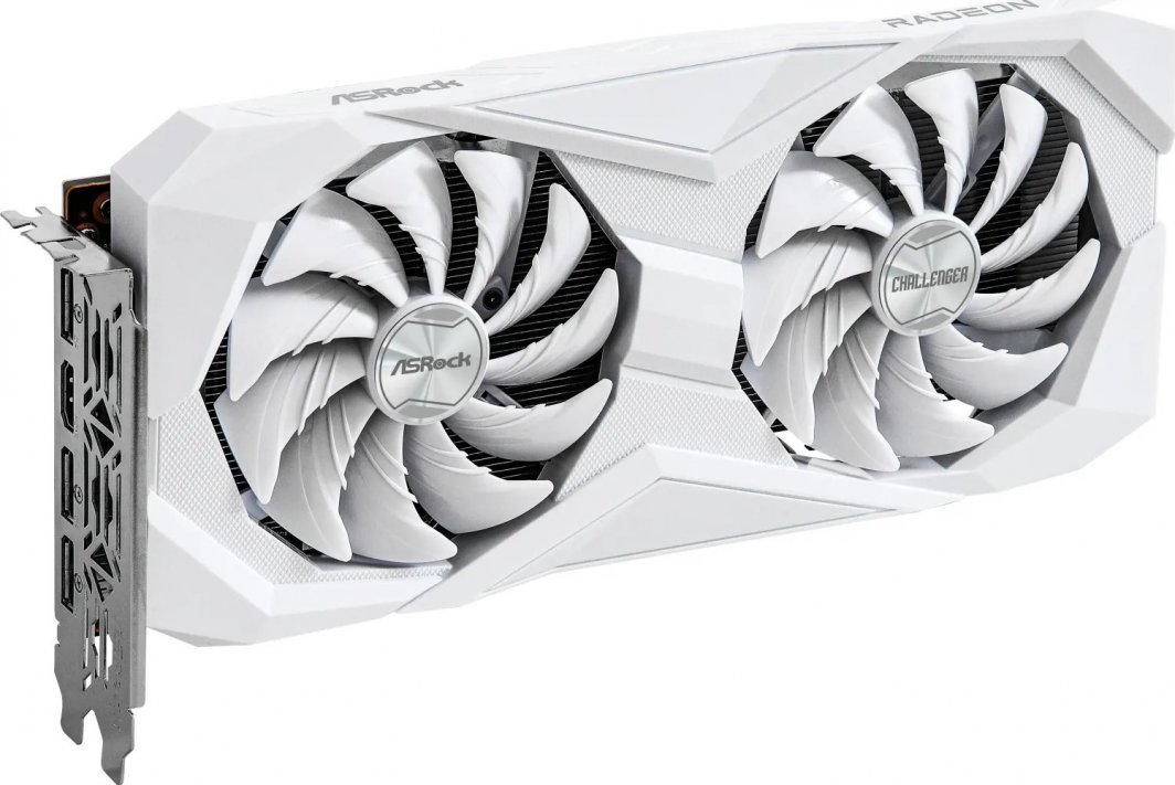 ASRock Radeon RX 6600 Challenger Graphics Card, White, 8GB GDDR6 - Thumbnail 8
