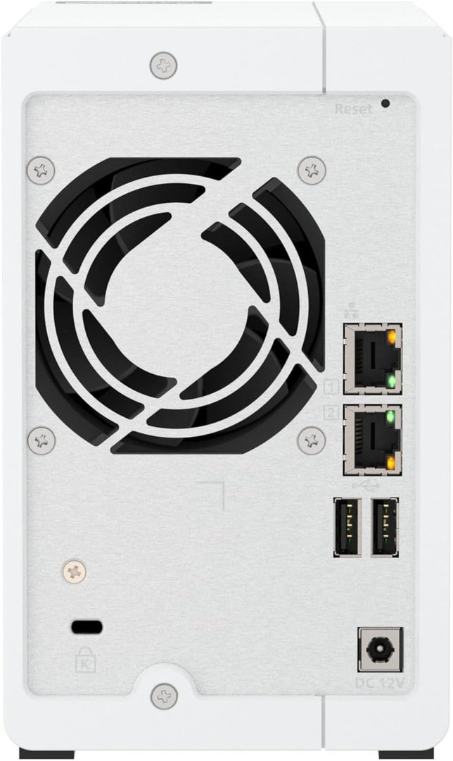 QNAP TS-216G NAS, 2-Bay, Quad-core CPU, 2.5GbE, 4GB RAM - Thumbnail 3