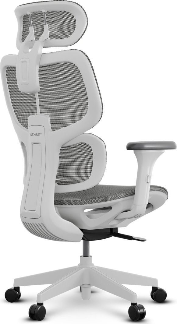 SENSE7 Nobu Chair, White - Thumbnail 2