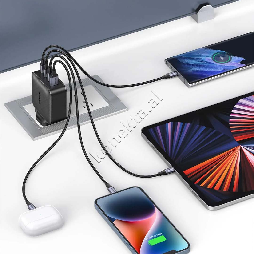 UGreen 65W Charger with 4 Ports - Thumbnail 4