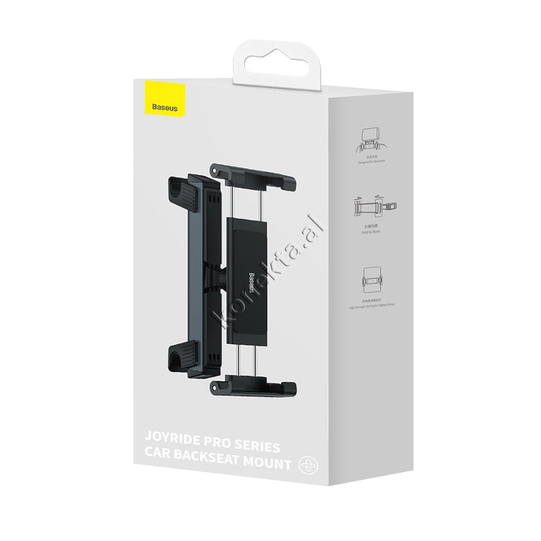 Baseus Car Seat Headrest Phone Tablet Holder, Fits Devices 4.7 - 12.9 Inch - Thumbnail 20