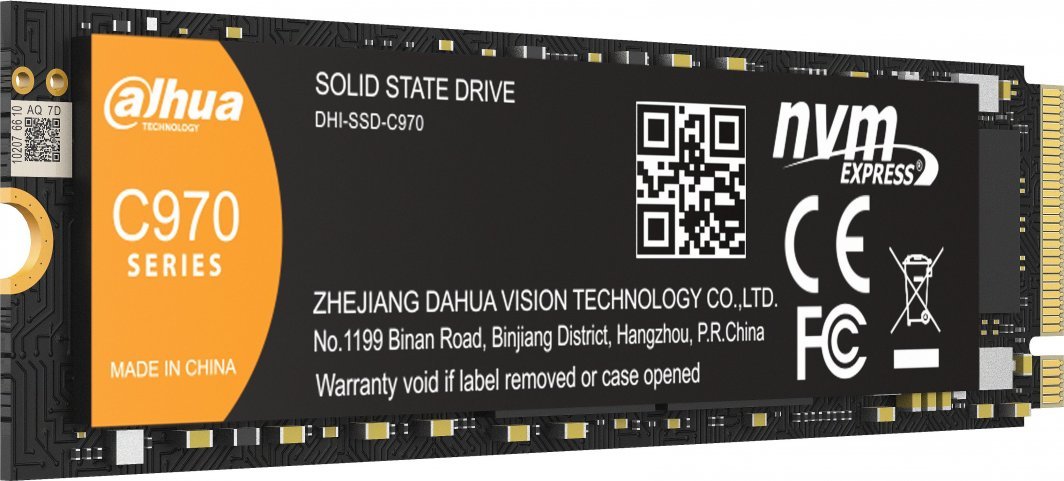 Dahua Technology C970 SSD, 512GB, M.2 2280 PCI-E x4 Gen4 NVMe - Image 1