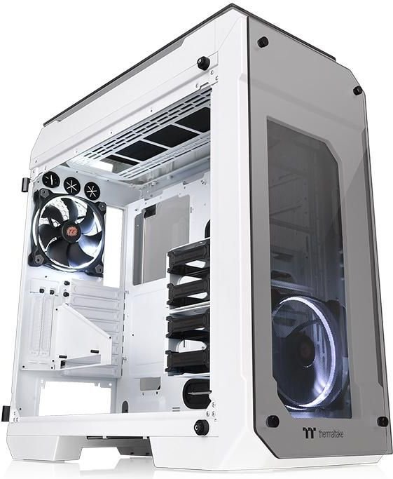 Thermaltake View 71 TG Snow Edition Case, Full Tower - Thumbnail 2