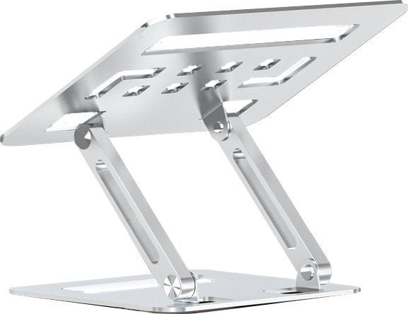 ZOY ZLS08 Laptop Stand, Silver - Thumbnail 4