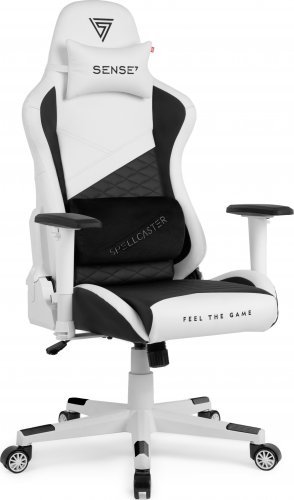 SENSE7 Spellcaster Senshi Edition Gaming Chair, White - Image 1