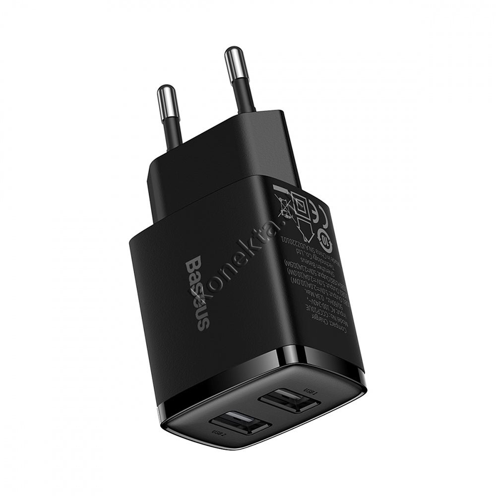 Baseus Adaptor Karikimi 10.5W Me 2 Porta USB - Thumbnail 5