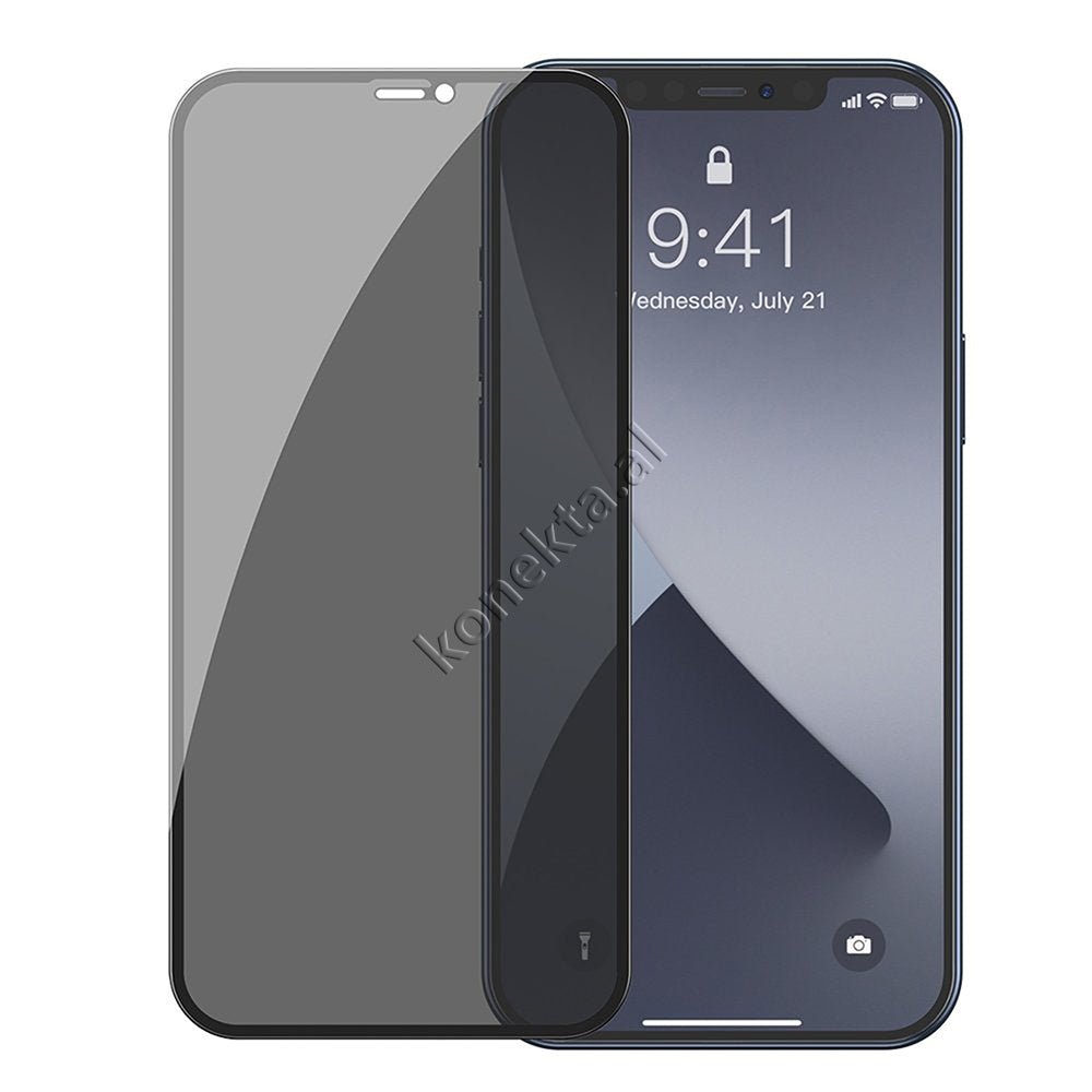 Baseus Privacy Screen Protector for iPhone 12 Mini / 12 / 12 Pro / 12 Pro Max - Thumbnail 3