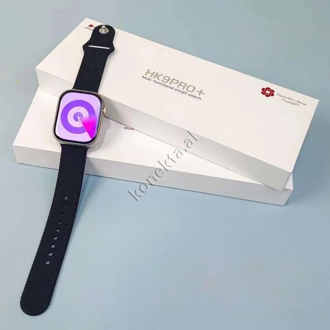 HOCO HK9 PRO+ Smartwatch, Black, 2.2 Inch - Thumbnail 20