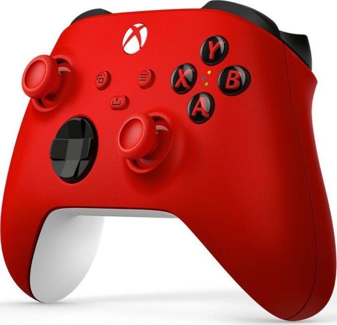 Microsoft Xbox Series X Pulse Controller, Red, Wireless / Wired - Thumbnail 3