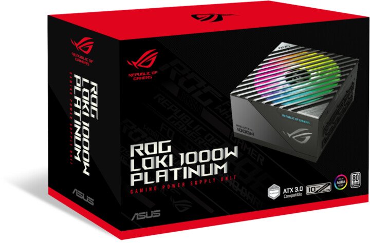 ASUS ROG LOKI SFX-L 1000 Power Supply, 1000W - Thumbnail 7