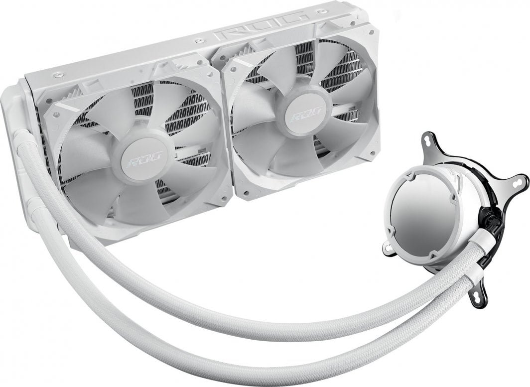 ASUS ROG STRIX LC II 240 ARGB CPU Cooler, White - Thumbnail 8