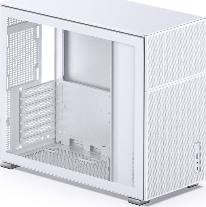 Jonsbo D41 Mesh Case, White, Midi Tower - Thumbnail 2