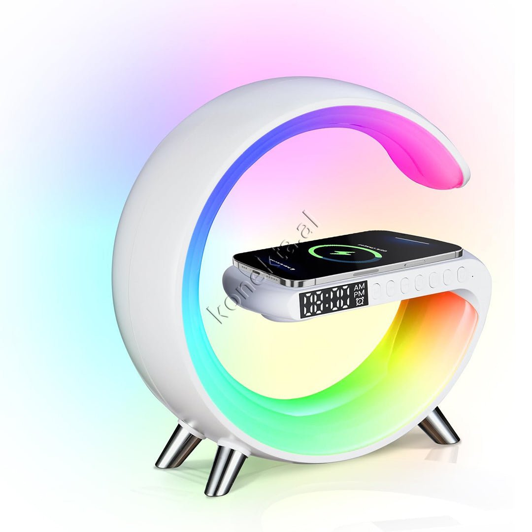 tjetertjeter Wireless Charger with LED RGB Light and Bluetooth Box - Thumbnail 3