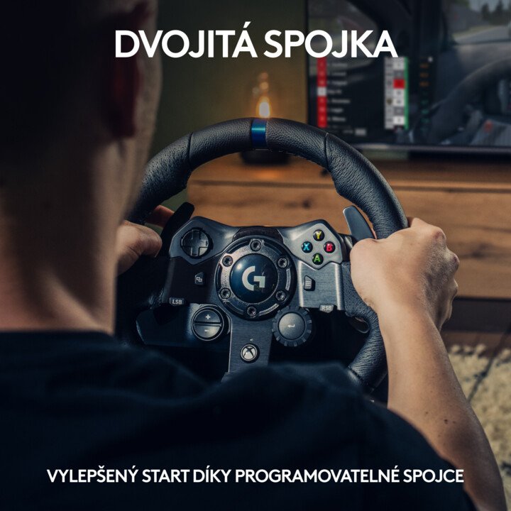 Logitech G923 X Racing Wheel (PC, XONE, XSX) - Thumbnail 4
