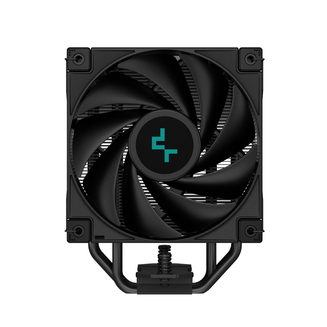 DeepCool AK400 ZERO DARK PLUS CPU Cooler, 12cm, Black - Image 1
