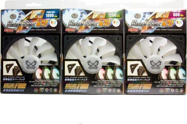 Scythe Kaze Flex RGB Fan, 800rpm, 120 mm - Thumbnail 13