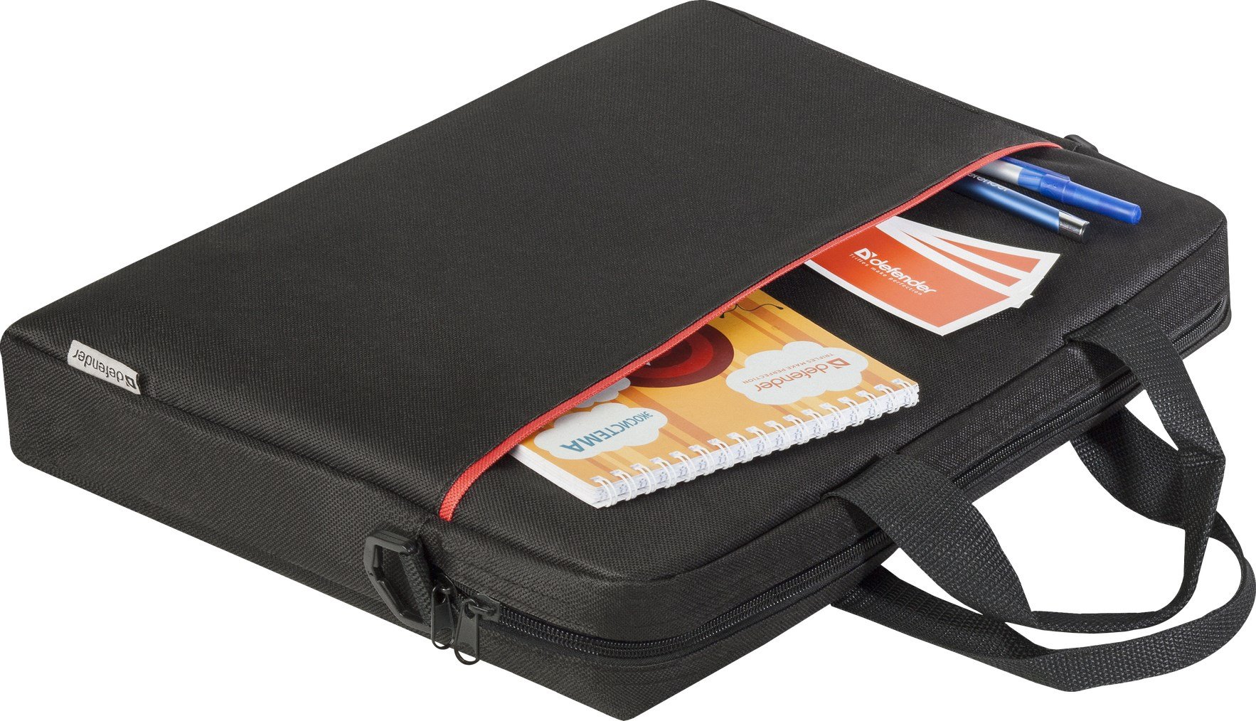 Defender LITE Laptop Bag, 15.6", Black - Thumbnail 4