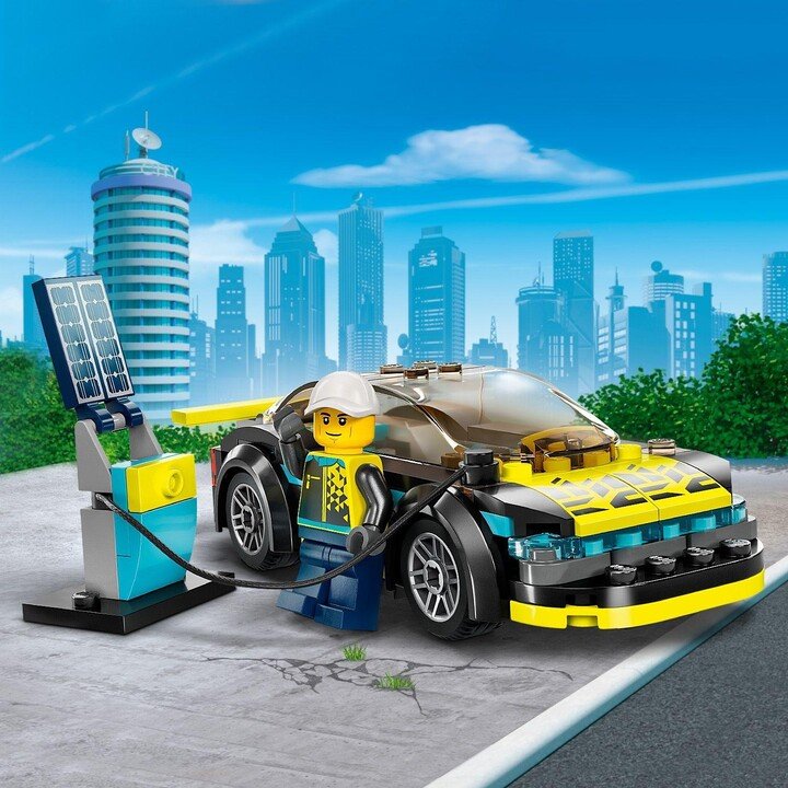 LEGO City 60383 Electric Sports Car, 95 pieces - Thumbnail 7