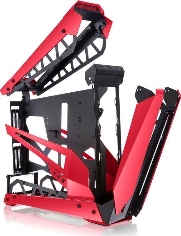 Raijintek NYX PRO Case, Red, Full Tower - Thumbnail 3