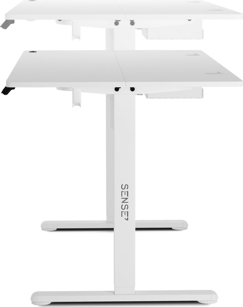 SENSE7 Nojo Table, 140cm x 70cm, White - Thumbnail 5