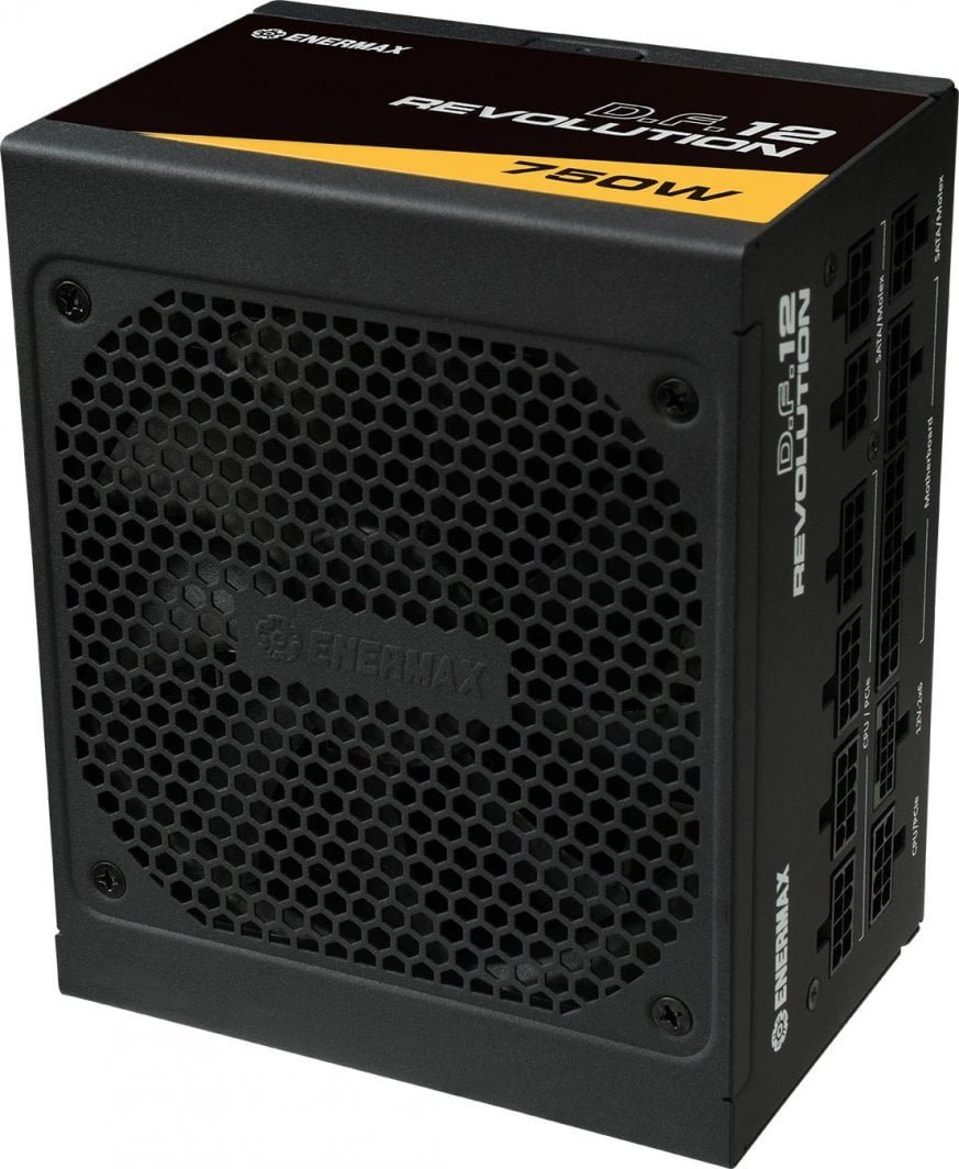 Enermax Revolution D.F. 12 ETV750G ATX 3.0, 750W Power Supply - Thumbnail 5