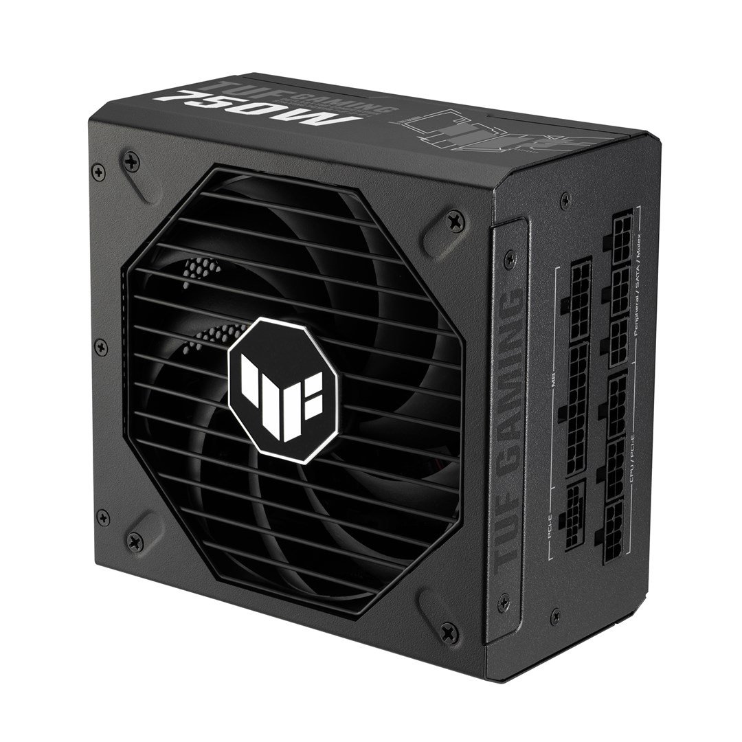 ASUS TUF Gaming Power Supply, 750W Gold, 20+4 pin ATX, Black - Thumbnail 12