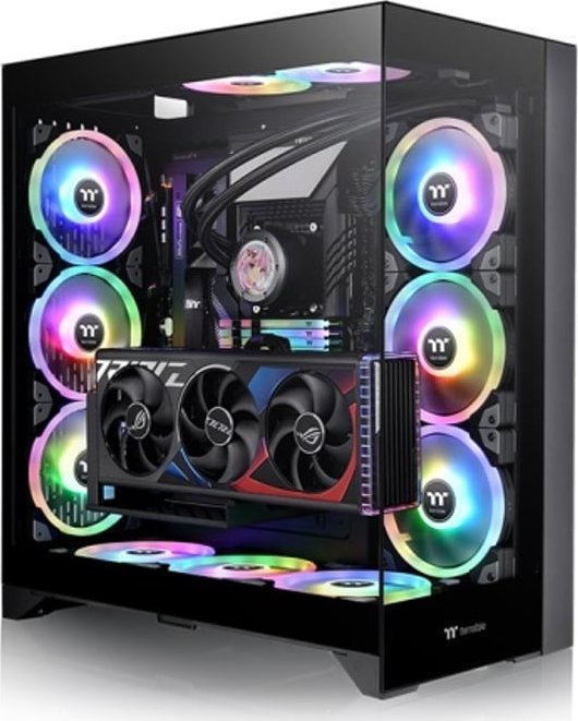 Thermaltake CTE E600 MX Case, Black, Midi Tower - Image 1