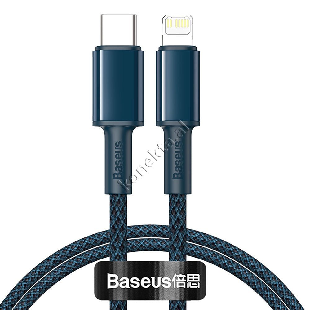 Baseus 2 Ne 1 Type-C Ne Lightning Cable, Fast Charge 20W, PD Protocol, 1m, Black - Thumbnail 14
