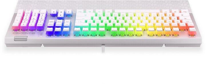 Endorfy Omnis Pudding Onyx Keyboard, White, Kailh Brown, US - Thumbnail 4