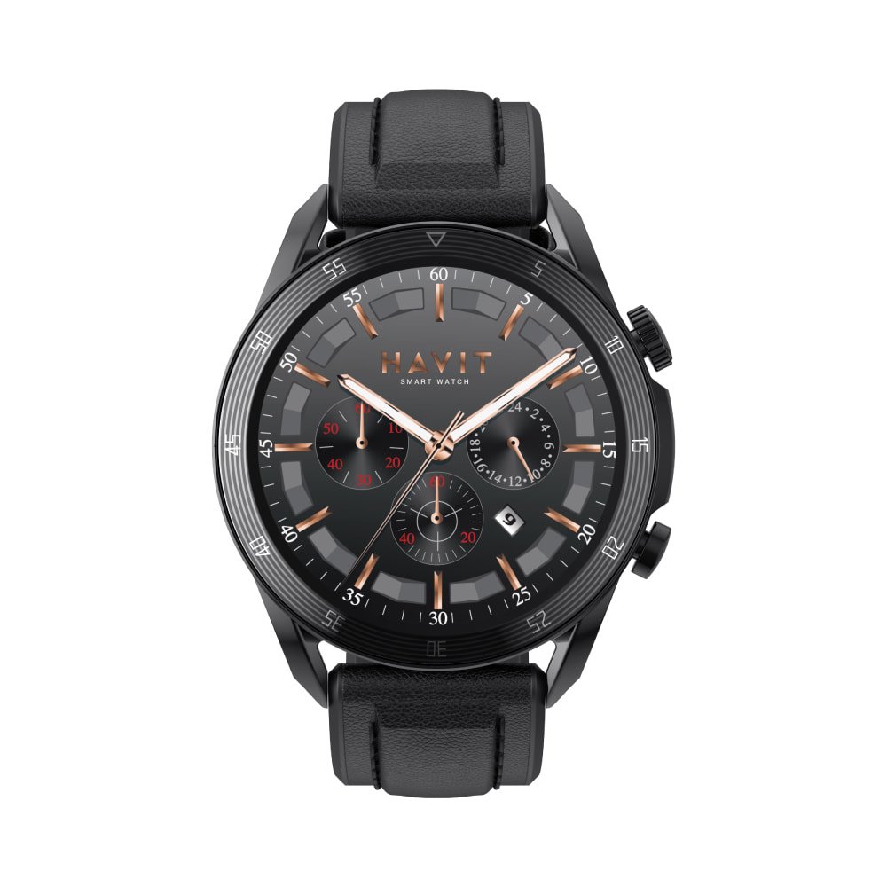 Havit M9030 Pro Smartwatch, Black - Image 1