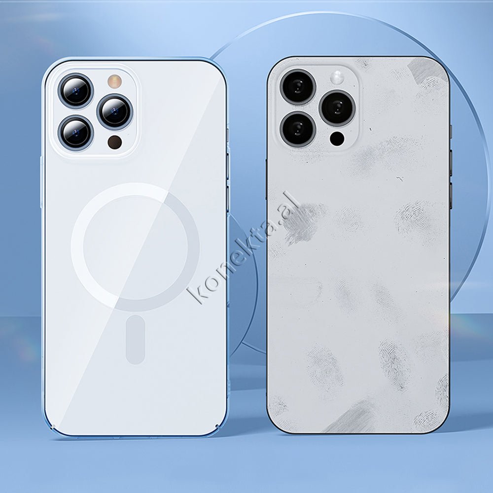 Baseus Cover Transparente Me MagSafe Per iPhone 13 Pro Max / 14 Pro Max - Thumbnail 11