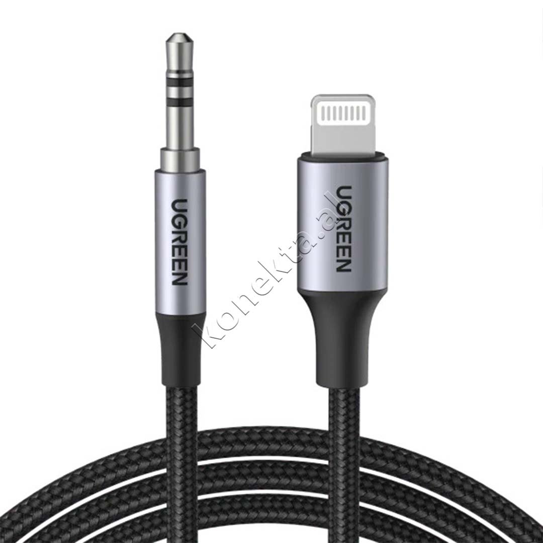 UGreen Lightning to AUX 3.5mm Cable, 1m - Thumbnail 2