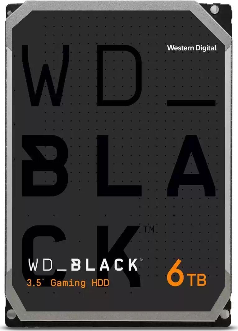 WD Black Gaming HDD, 6TB, 3.5" SATA III - Image 1